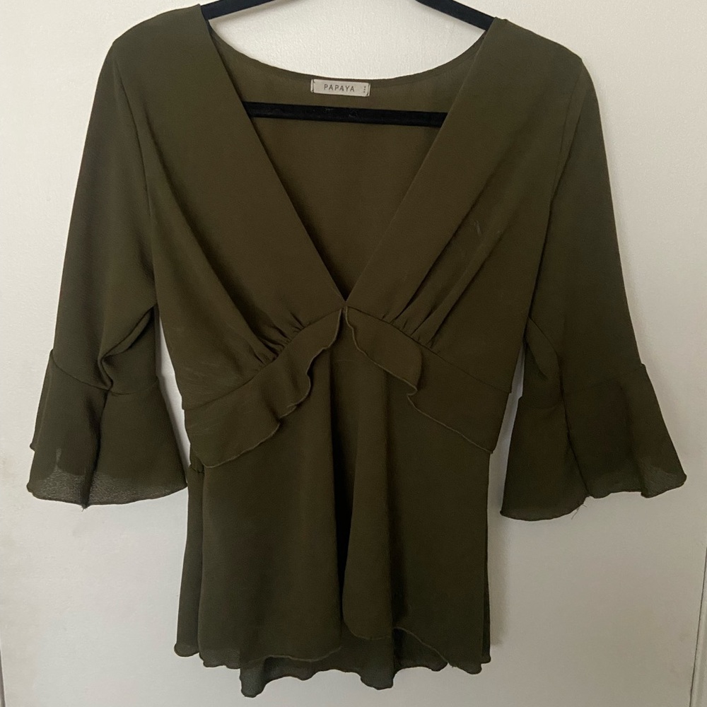 Papaya blouse